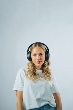 Logo trade business gifts image of: Urban Vitamin Cupertino RCS rplastic ANC headphone